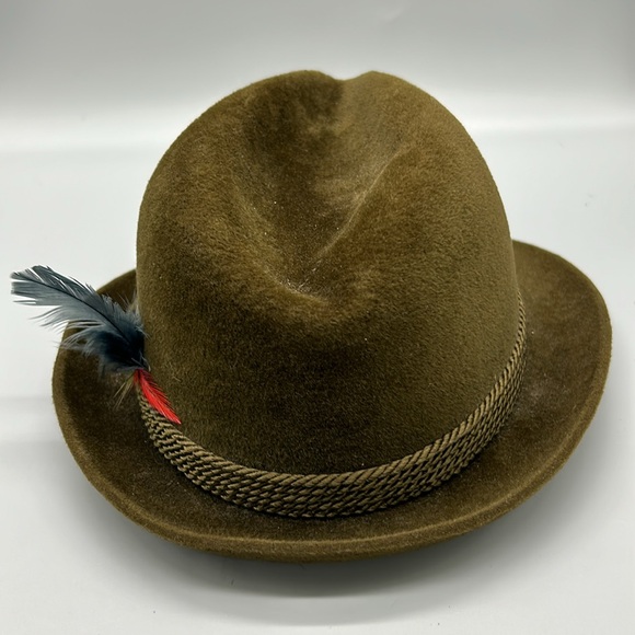 Vintage Hat Cavanagh New York Fedora Brown, 7 1/8 - Picture 3 of 14